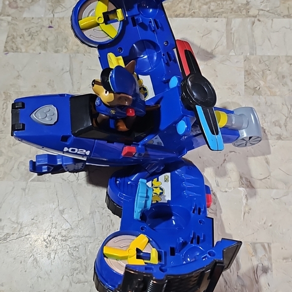 Bundle Lot Paw Patrol Transforming Flying Vehicle Chase Plastic Action Figure - Picture 5 of 7